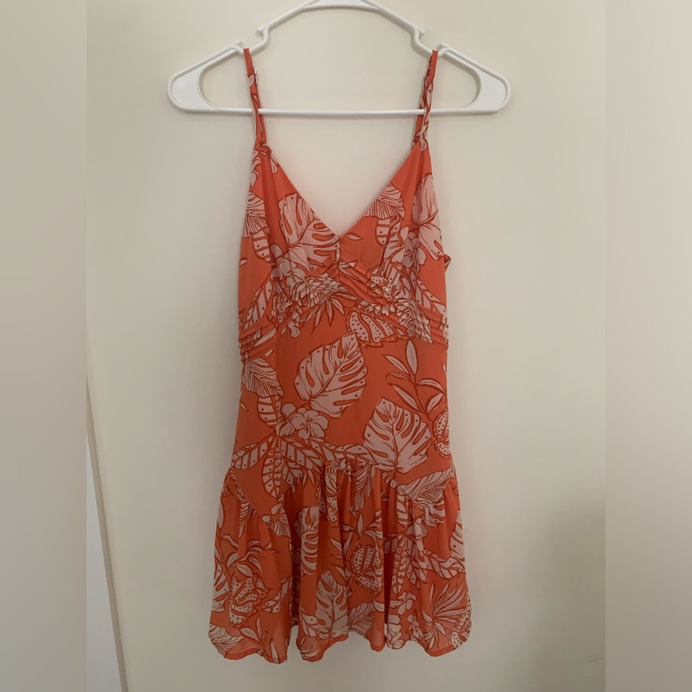 Forever 21 floral sleeveless summer dress